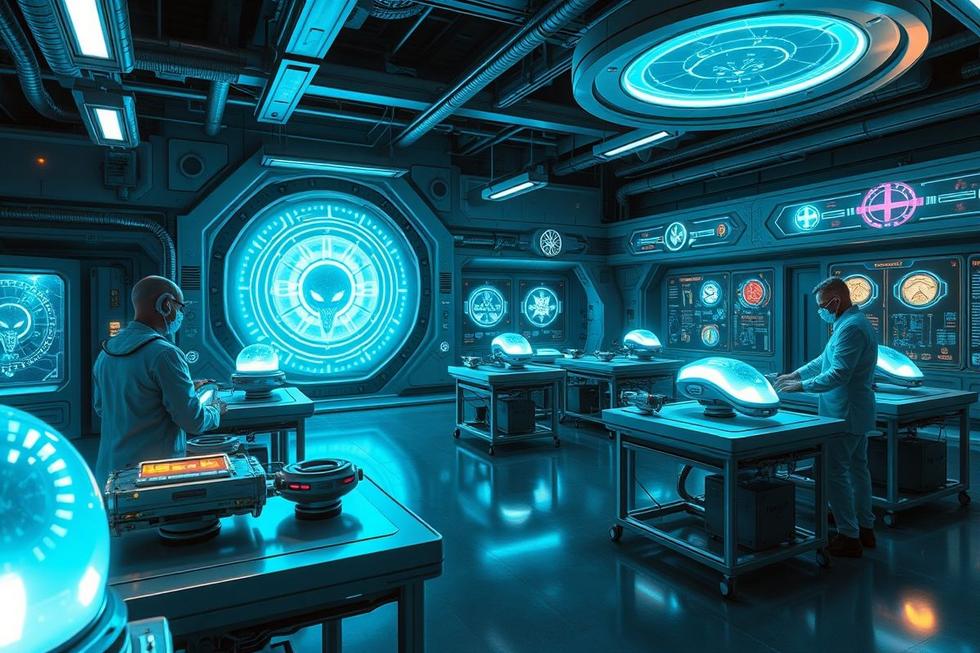 Evidências e Tecnologias Inexplicáveis Associadas às Bases Alienígenas