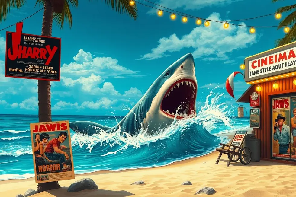 O Tubarão no Cinema Clássico e Seu Legado na Cultura Pop Mundial