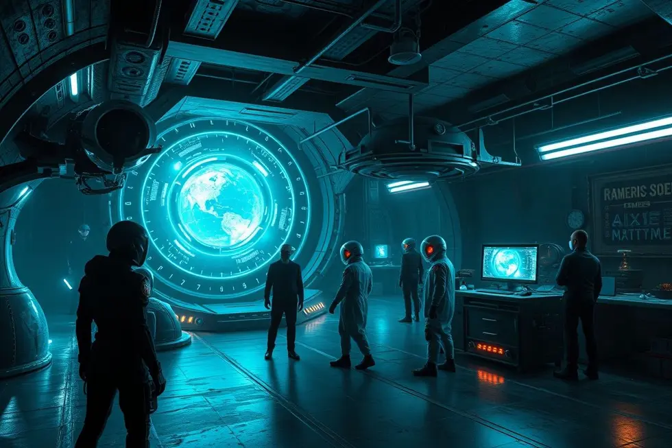 Relatos e Evidências de Contatos Extraterrestres em Bases Subterrâneas