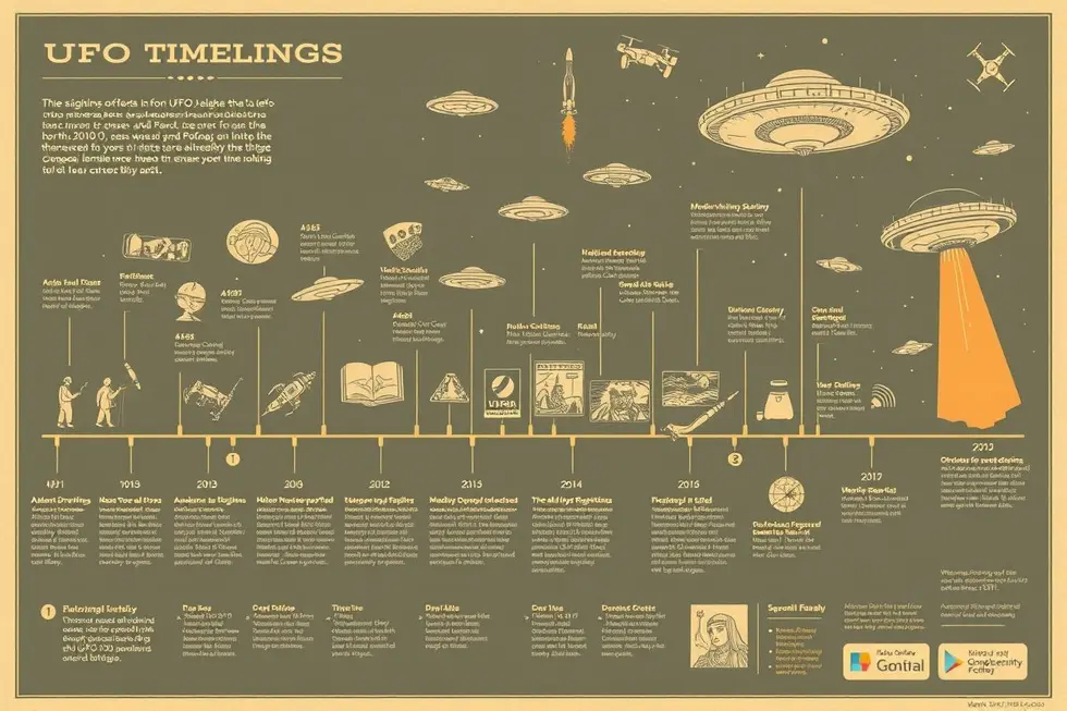 A História das Observações de UFOs: Do Mito à Modernidade