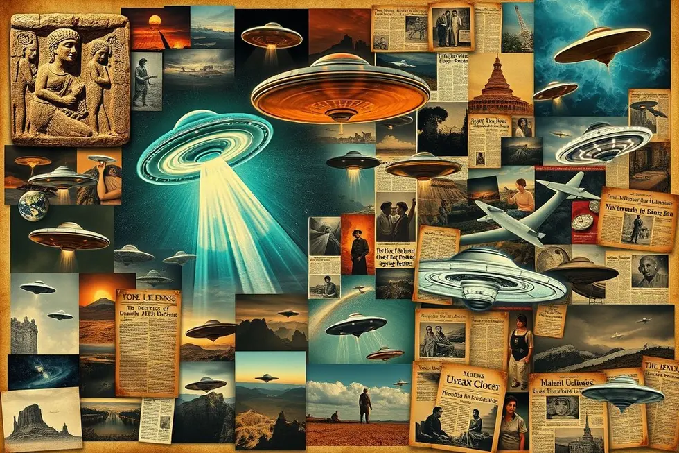 A História dos Avistamentos Ufológicos