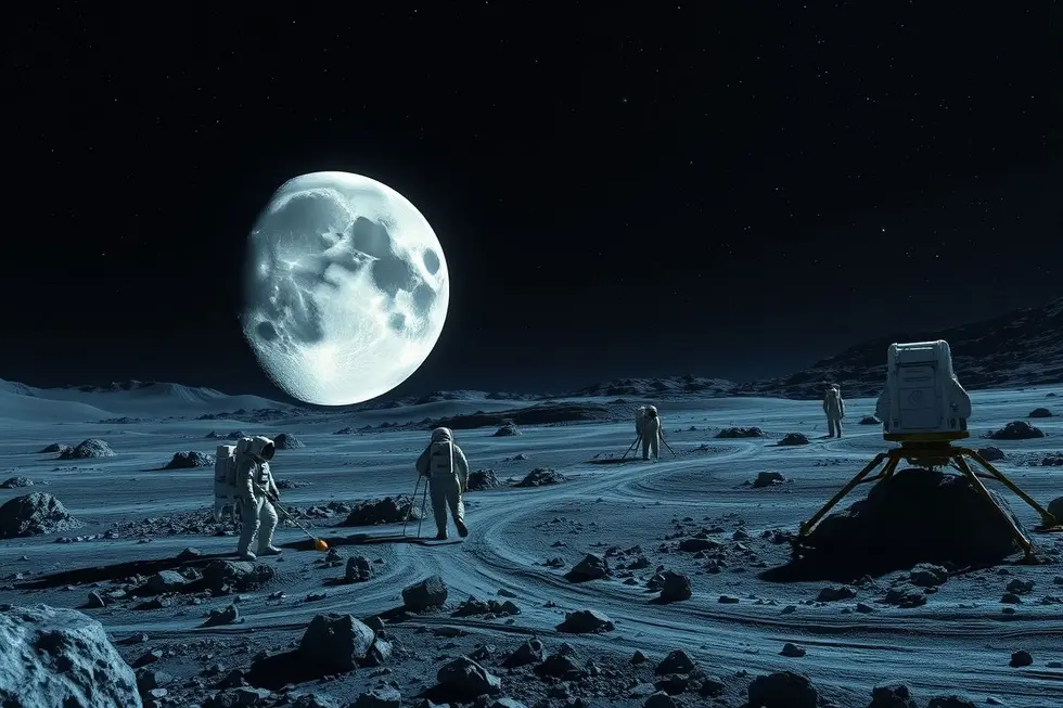 Explorando o Lado Oculto da Lua: Dados e Descobertas