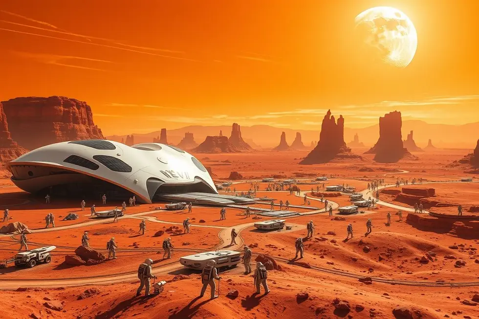 A Missão de Colonização de Marte
