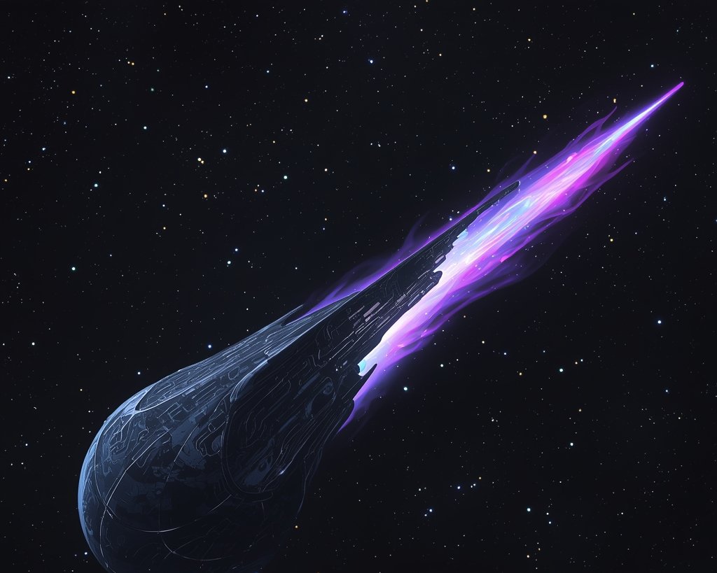 Cometas escuros desafiam classificação astronômica e levantam hipótese de tecnologia alienígena - Imagem do artigo