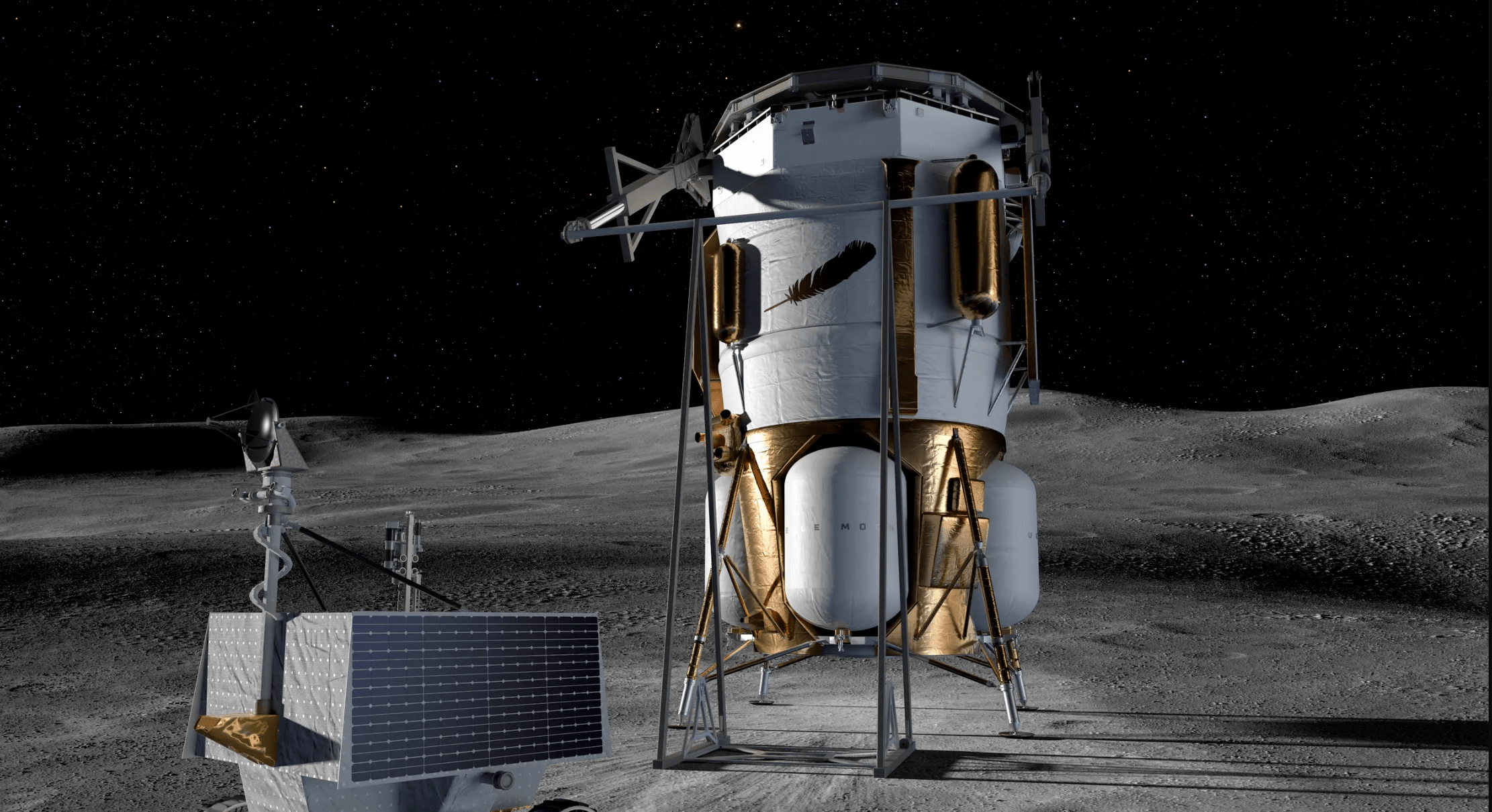 NASA e Blue Origin ressuscitam missão VIPER para explorar gelo no Polo Sul lunar - Imagem do artigo