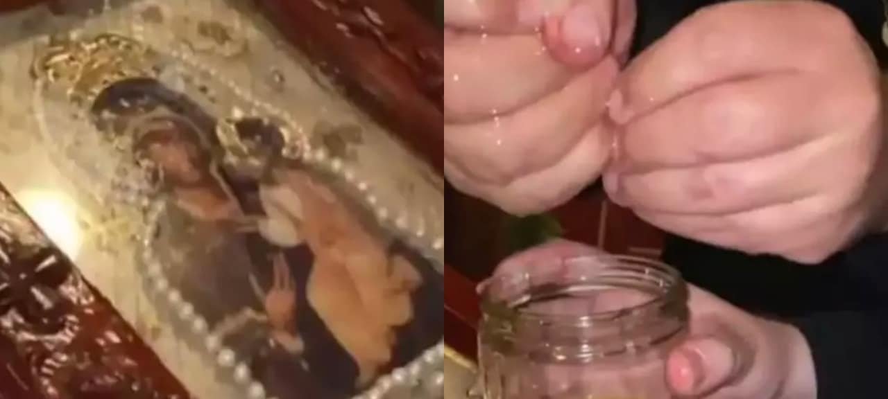 Quadro de Jesus comprado por 20 dólares exsuda mirra no Havaí e mobiliza peregrinações - Imagem do artigo original