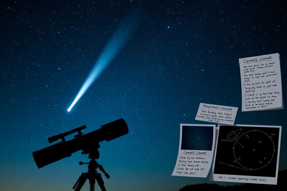 Dicas e Insights: Como Observar Cometas Interestelares e Conectar com o Desconhecido