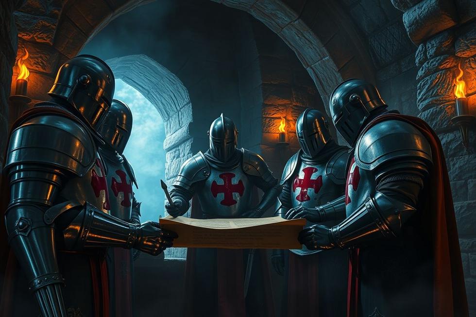 A Origem e Propósito Sombrio dos Templários