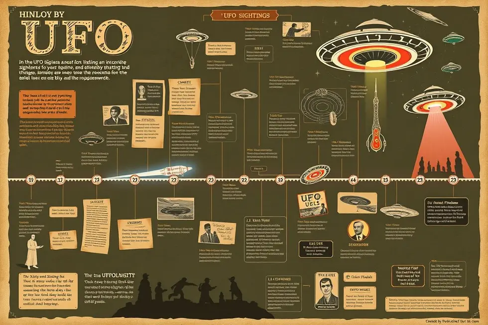 A História dos OVNIs: De Avistamentos a Estudos Científicos