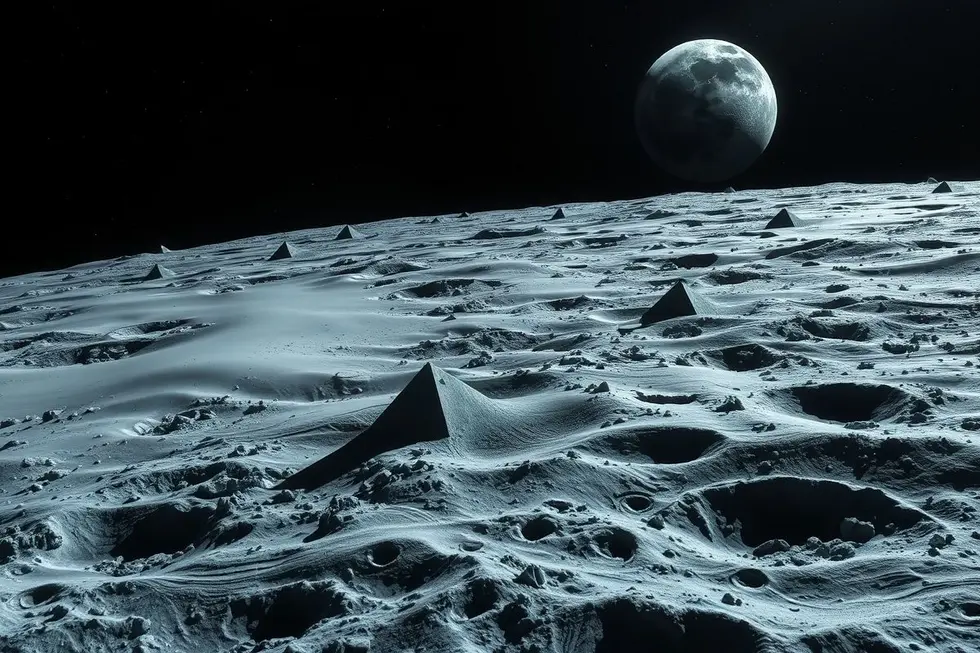 Evidências Incomuns no Solo Lunar Que Intrigam Pesquisadores