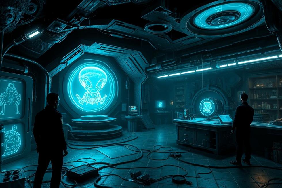 Implicações e Teorias Sobre a Tecnologia e Propósitos da Base Subterrânea Alienígena