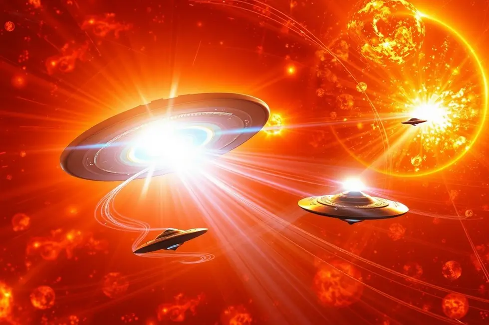 Conexão Ufológica: O Sol como Portal para Outras Dimensões