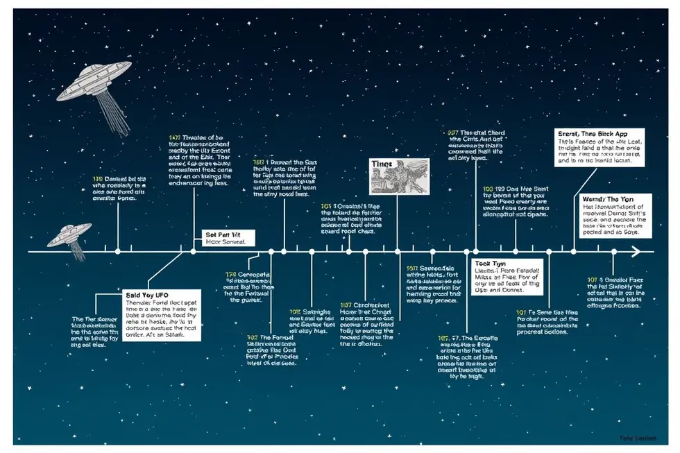 A História das Observações de UFOs