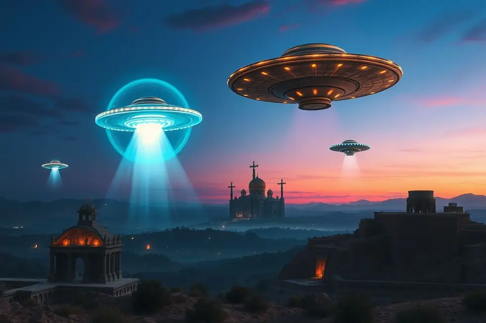 Ufologia e Misticismo Religioso Uma Nova Perspectiva para os Enigmas Antigos