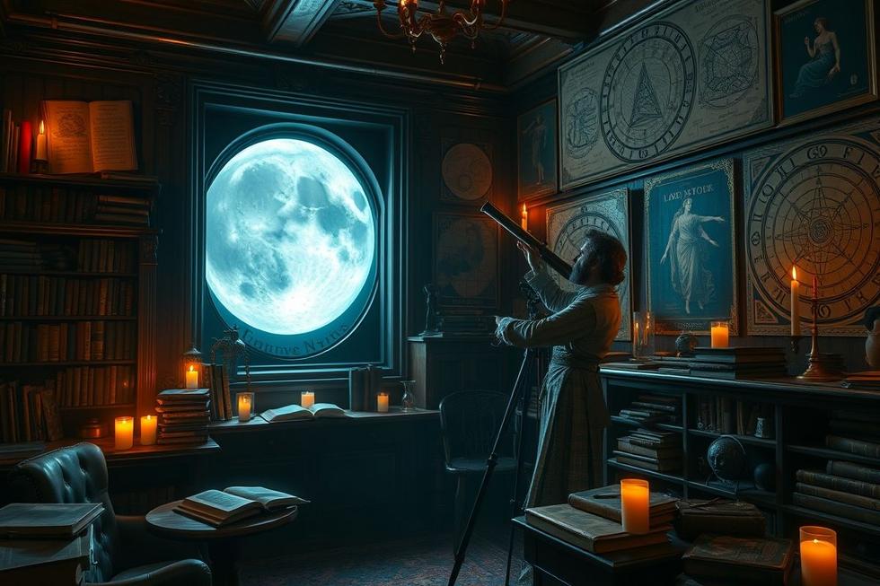 Como o Grande Embuste da Lua Influenciou a Percepção dos Fenômenos Sobrenaturais no Século XIX