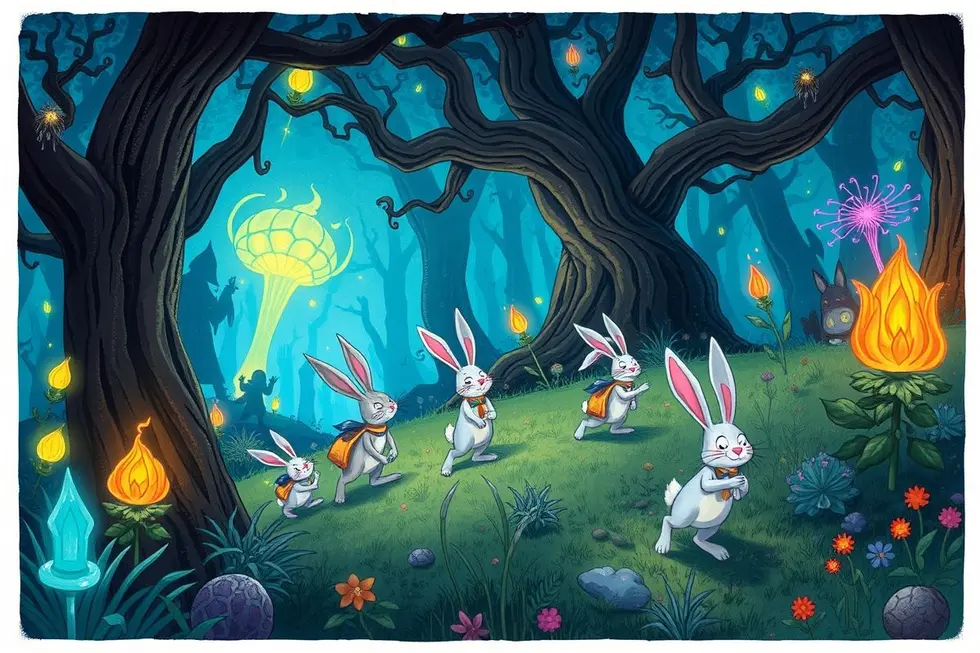 A Jornada de Coelhos: Entre a Realidade e o Fantástico