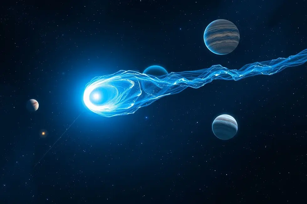 Fatos Fascinantes sobre Cometas e seu Impacto no Sistema Solar