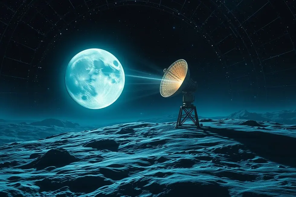 Mensagens Codificadas e Sinais Extraterrestres Detectados na Lua