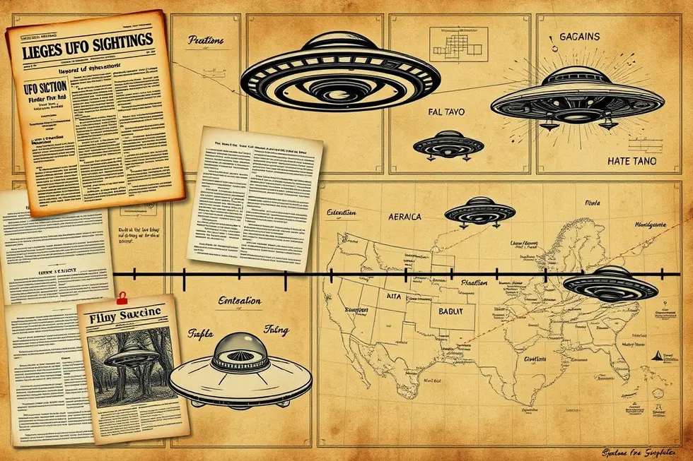 Desvende o Inexplicável: Segredos da Ufologia e Seus Maior Mistérios 1 A História dos Fenômenos Ufológicos