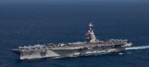 Maior porta-aviões do mundo, USS Gerald R. Ford reforça presença dos EUA no Caribe em meio a tensão com a Venezuela